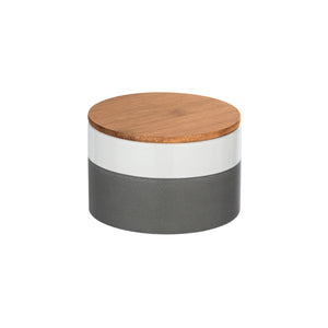 Malta storage box 0.75 l Ceramic box, color-blocking design by Wenko.de