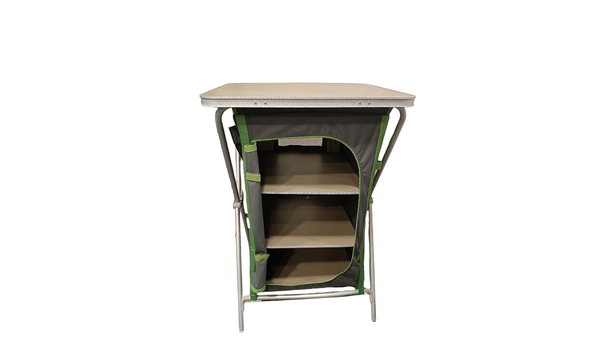 Crivit Camping Shelf with Modular Interior Storage Space