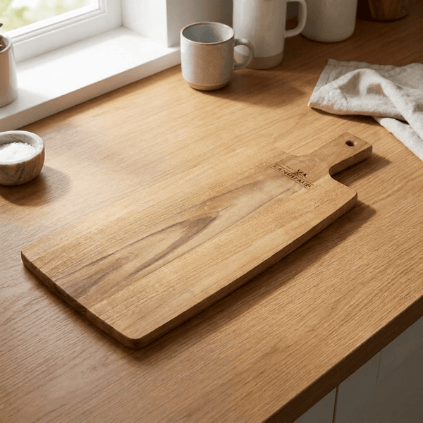 Wooden Serving Board with Handle Tramontina