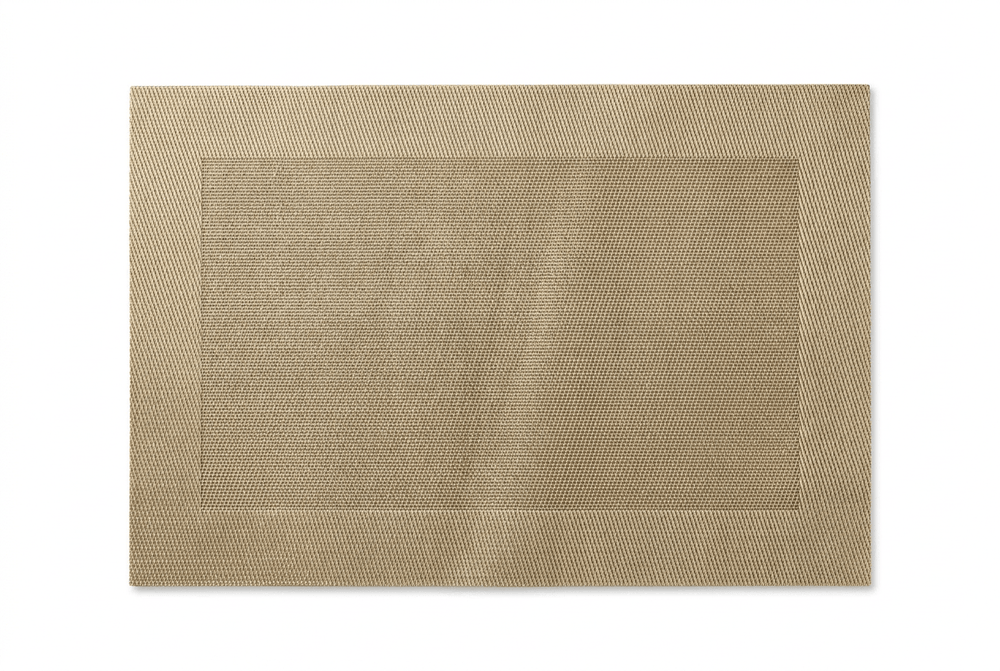 Beige Woven Dining Placemat