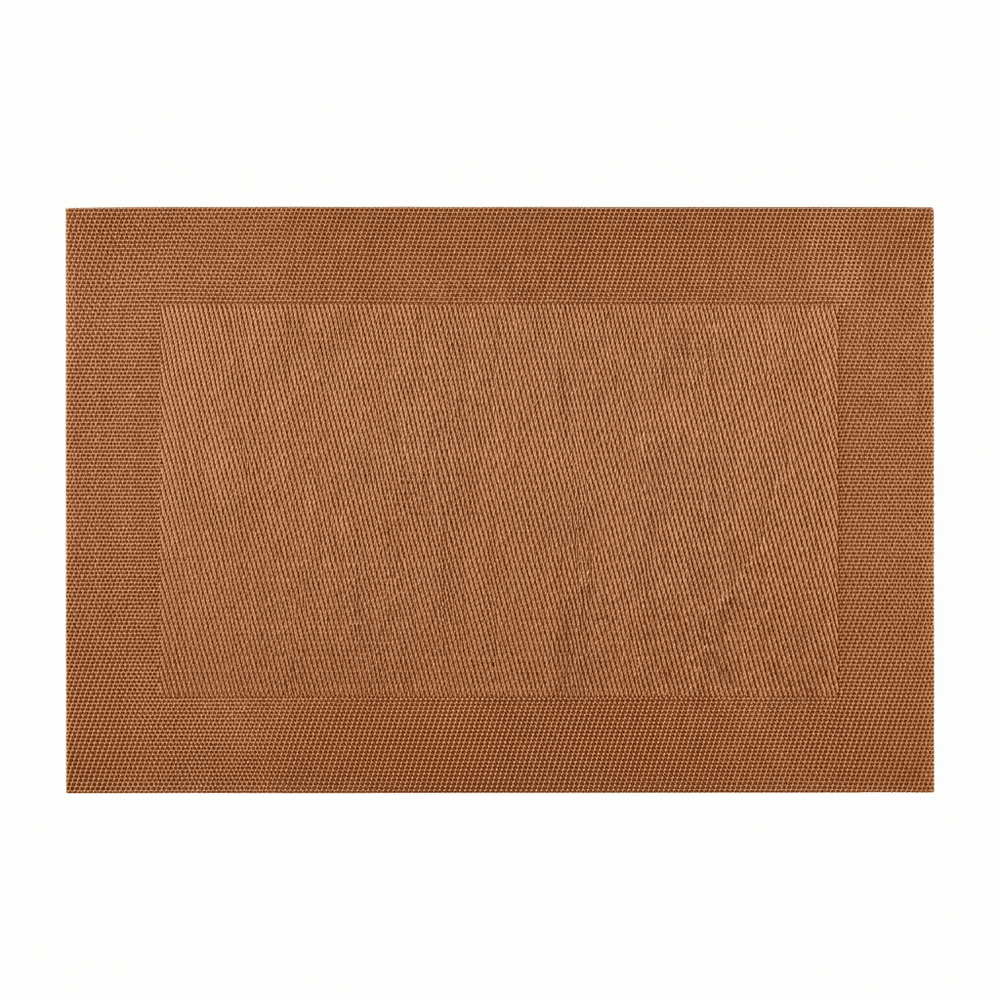 Minimalist Brown Woven Placemat