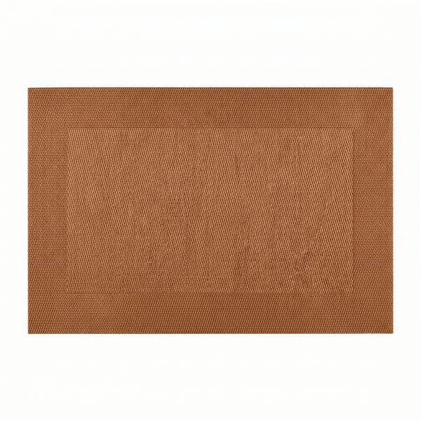 Minimalist Brown Woven Placemat