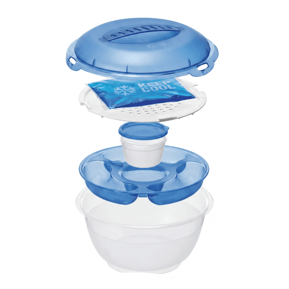 Rotho Cool & Fresh Salad To Go Container 3L