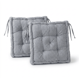 Savannah Farms Set of 2 Chair Pad Cushions 40x40 cm