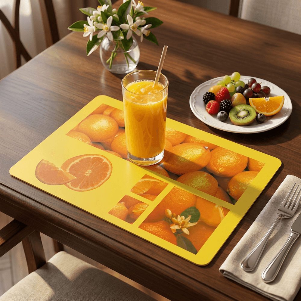 Citrus Print Placemat