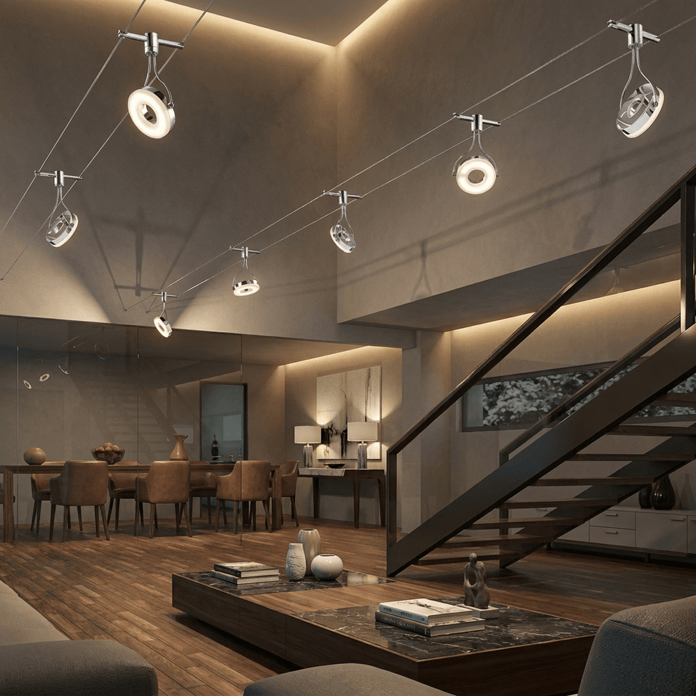 Trio Rennes LED ceiling light