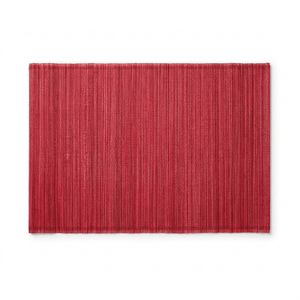 Bamboo Red Table Placement