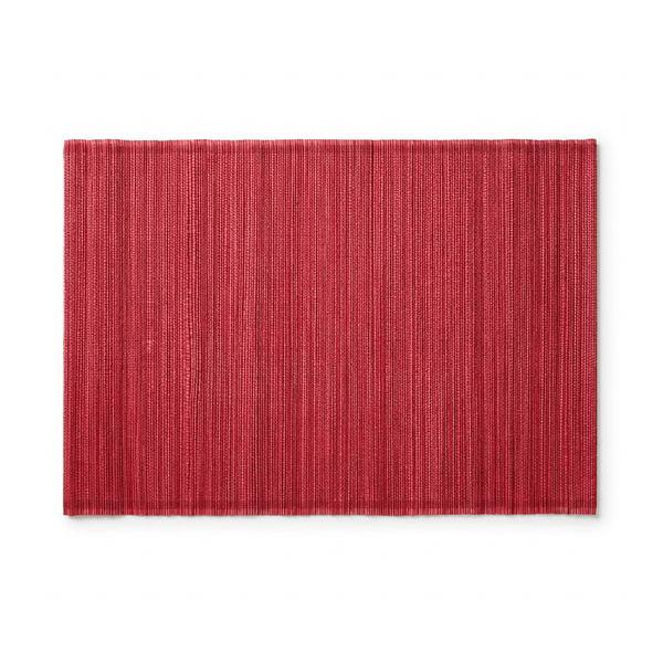 Bamboo Red Table Placement