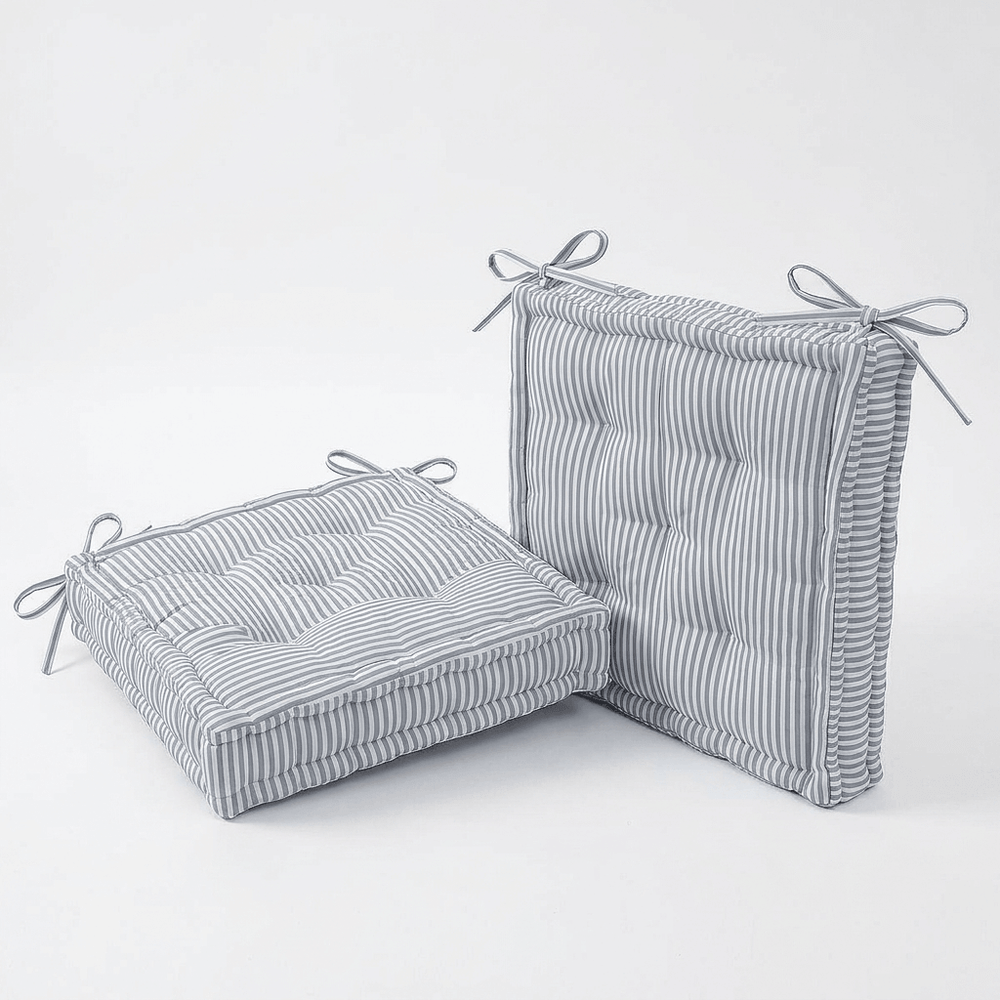 Savannah Farms Set of 2 Chair Pad Cushions 40x40 cm