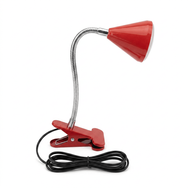 Micasa Max Cone Clip Lamp Red