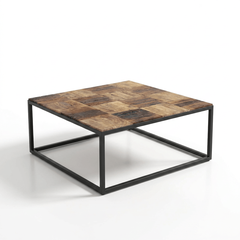 Binto Solid Mango Wood Coffee Table