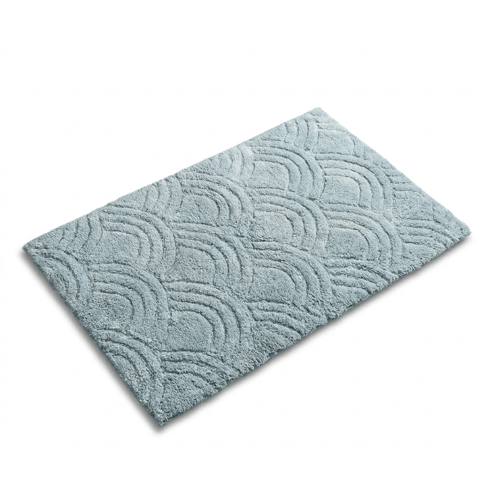 WENKO Turquoise Mermaid Bath Mat 50 x 80 cm