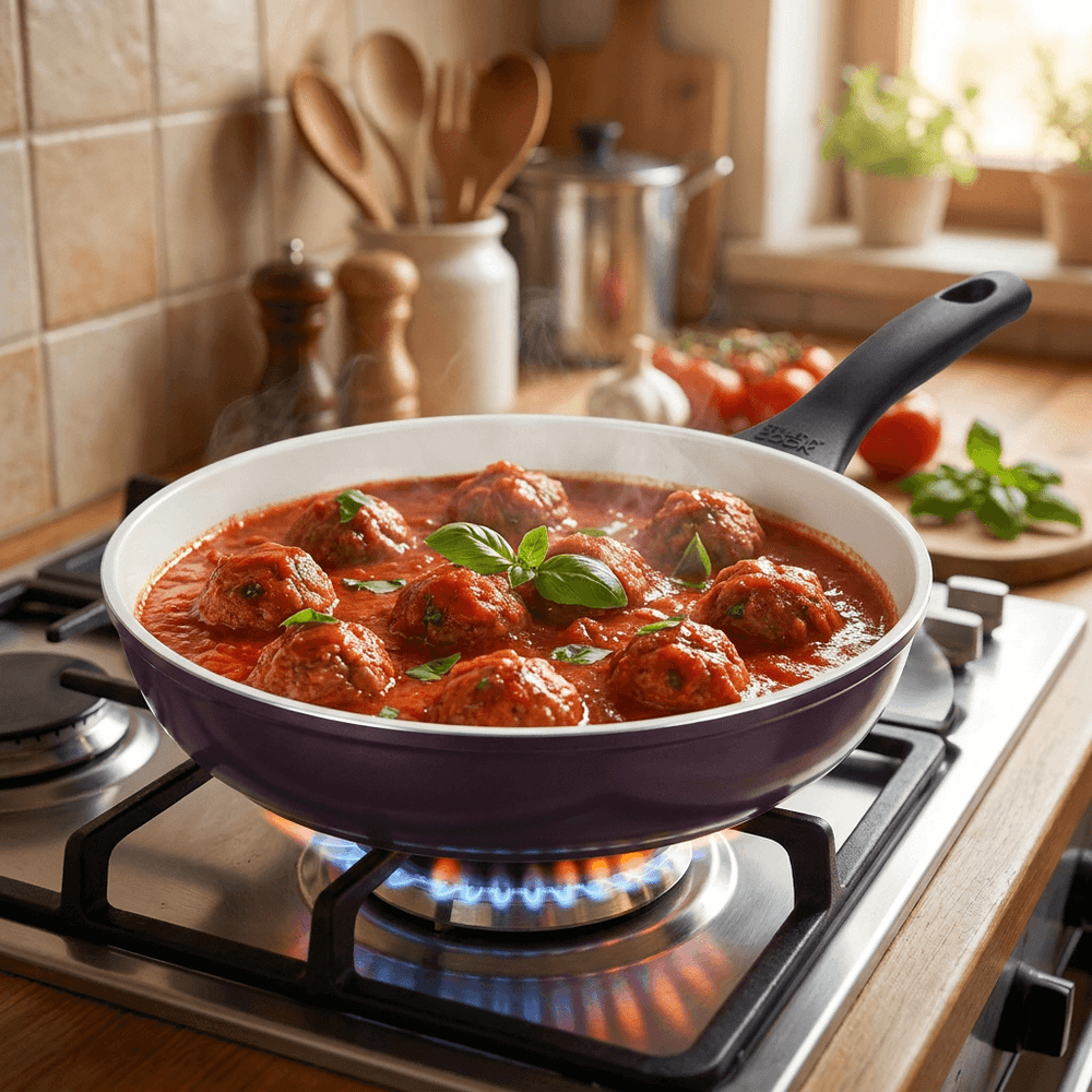 Style'n Cook Pan High with Ceramic Coating Induction 28 & 24 CM