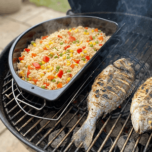 Migros Sunset BBQ Grill with Handle 39 x 21 cm