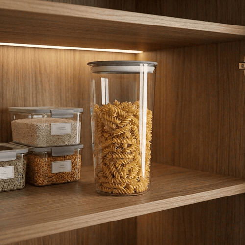 Migros Borosilicate Glass Storage Jar