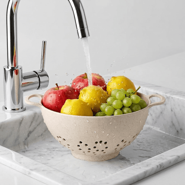 Point-Virgule Bamboo Fiber Kitchen Colander Bowl 15 cm