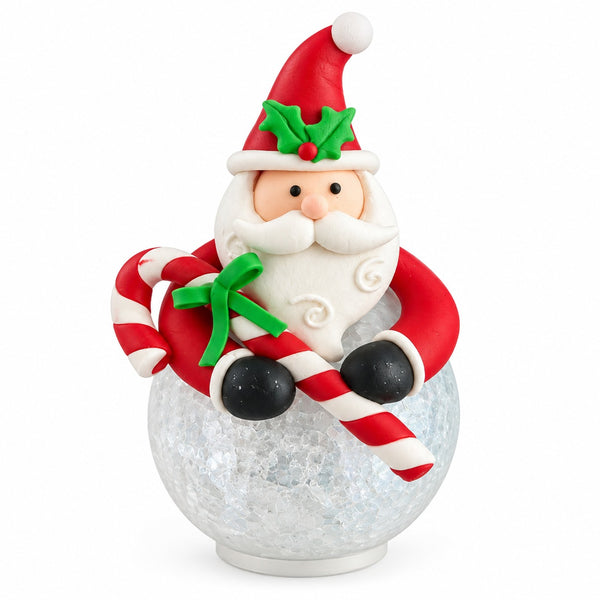 Migros Cucina & Tavola Santa colour-changing LED Christmas table light on white background