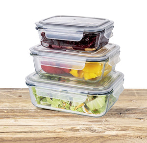 Wenko Glass food storage container Pacu 1L