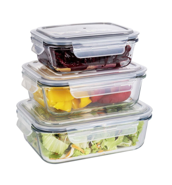 Wenko Glass food storage container Pacu 1L