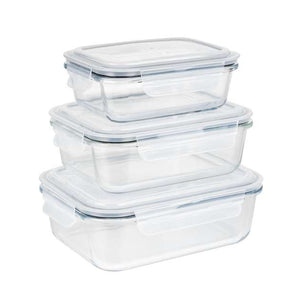 Wenko Glass food storage container Pacu 1L