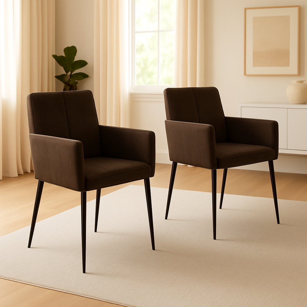 Monaco Dining Chair Brown Or Green