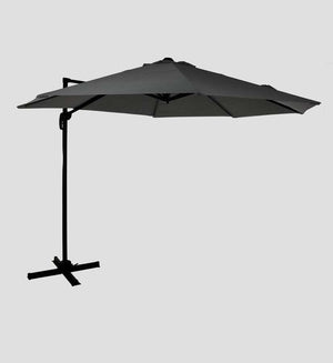 Parasol Roma Black/Anthracite 3x3m
