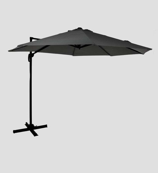 Parasol Roma Black/Anthracite 3x3m