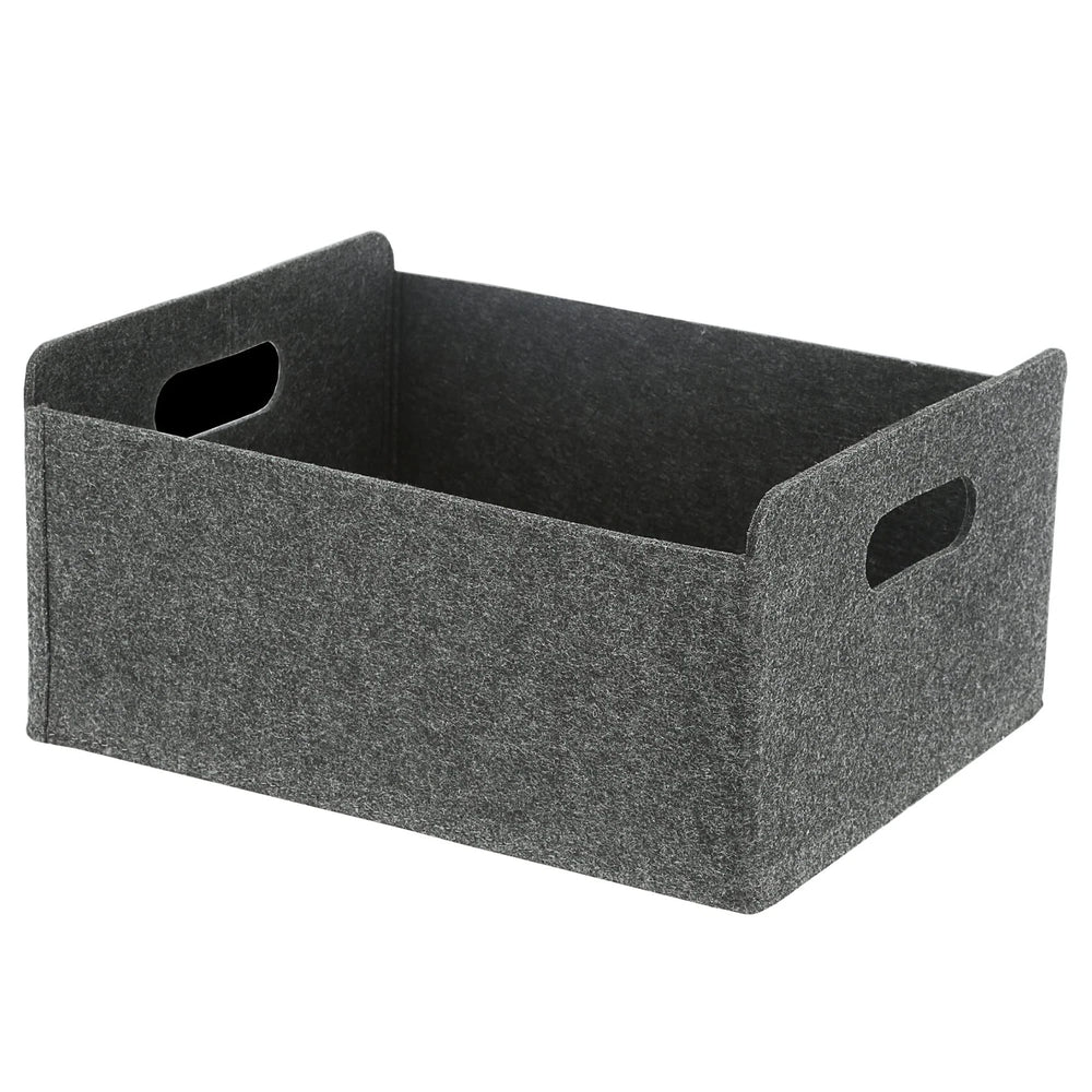 Felt basket foldable S, 2-pack (By Wenko)