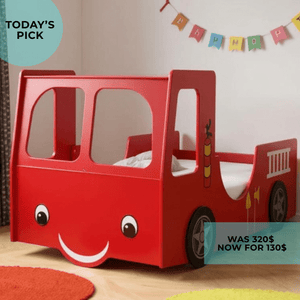 Firetruck Bed (90 x 200 cm)