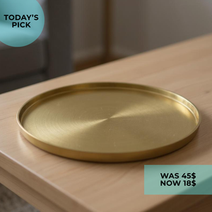 Decorative Dish/Tray Gold Palace by Salt&Pepper