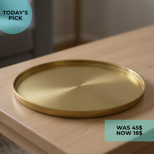 Decorative Dish/Tray Gold Palace by Salt&Pepper