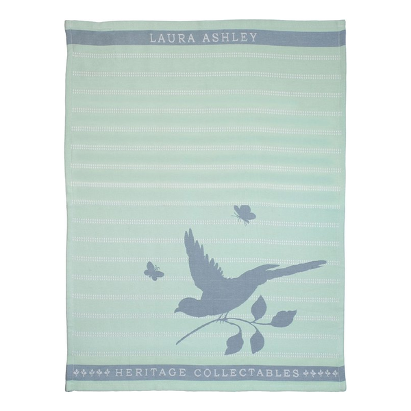 Laura Ashley Kitchen Towel - Mint Bird