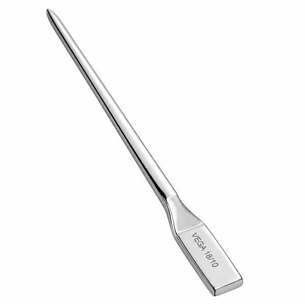VEGA 18/10 engraving on polished stainless steel cocktail pick handle