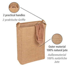 Wenko Square Juna Laundry Jute Basket
