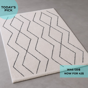 Cotton Carpet / Rug by By-Boo 126x180 cm