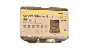 Socket Wrench - size 1/4" 36 pcs by Teco Germany